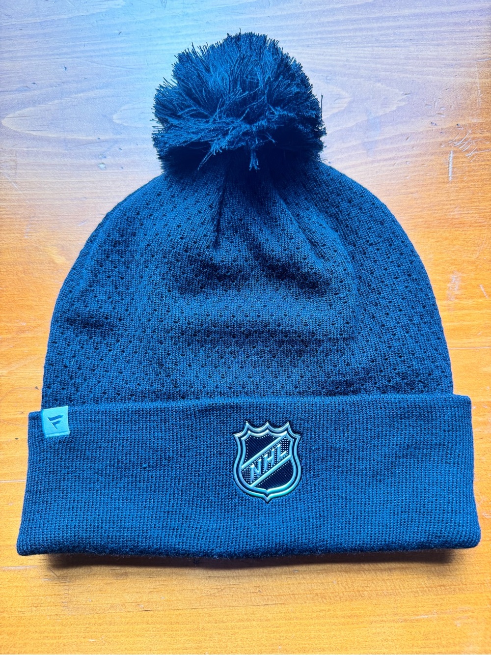 Fanatics Women’s Black Knit Beanie with Pom- Vegas Golden Knights